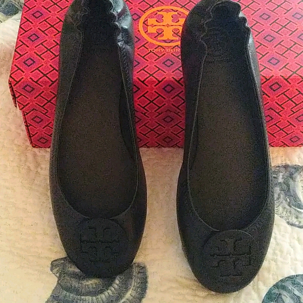 Minnie Travel Leather ballet shoes